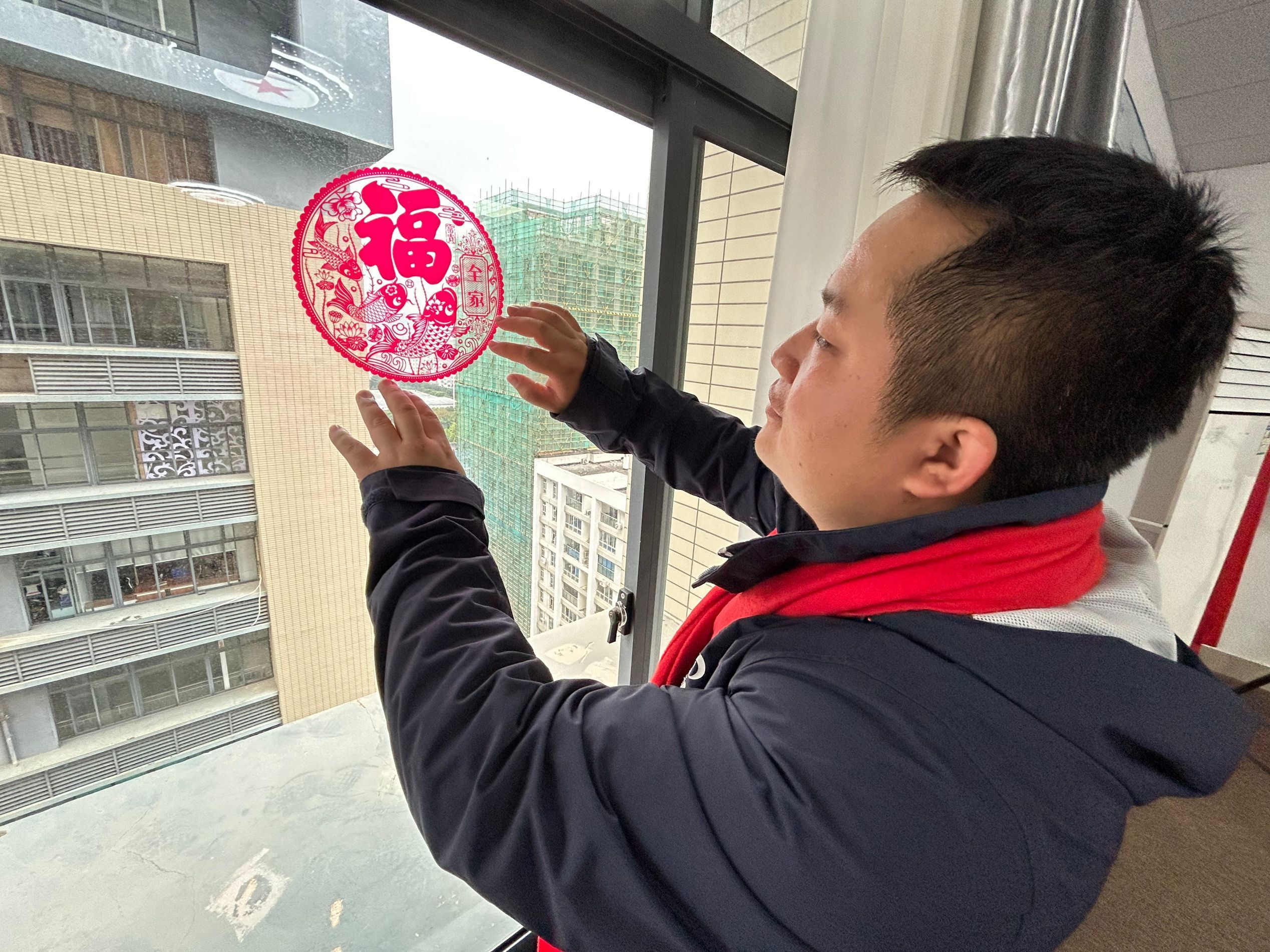 贴窗花2